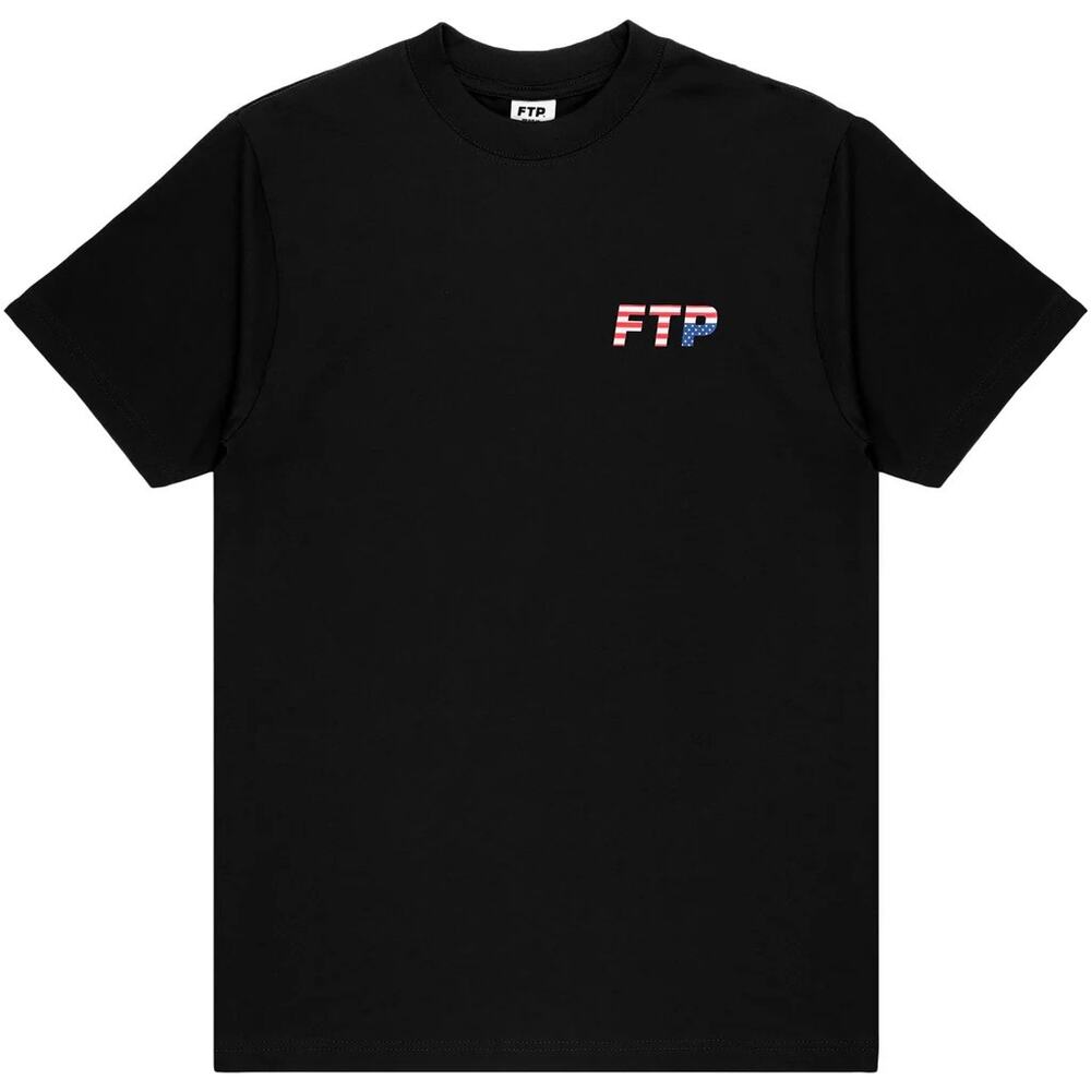 FTP Black Flag Logo 4th of July T-Shirt Tee